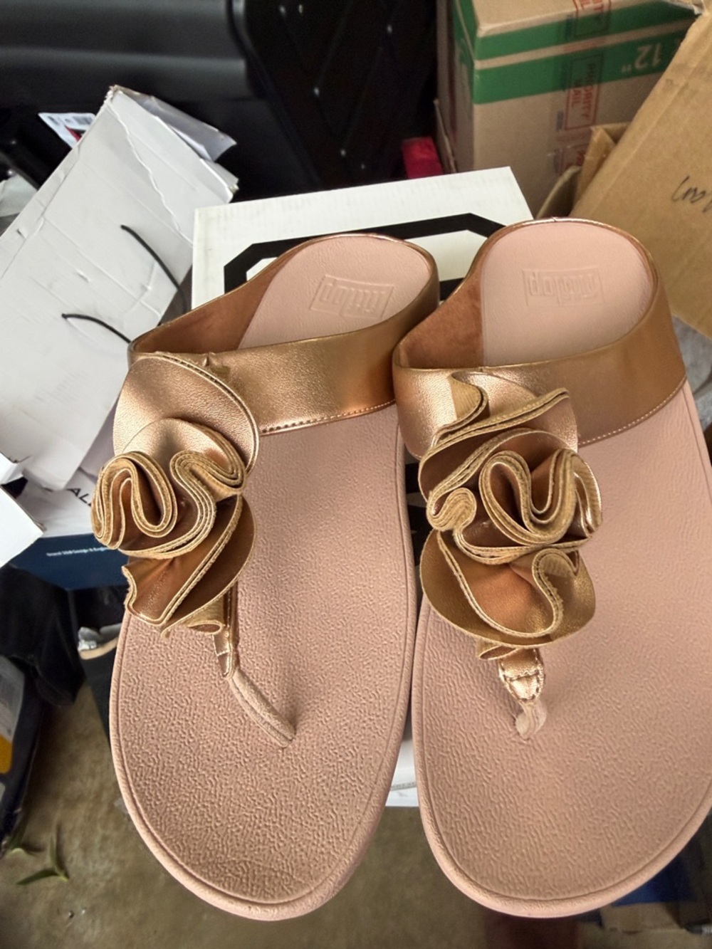 Women’s Neutral Strappy Wedge Sandals
